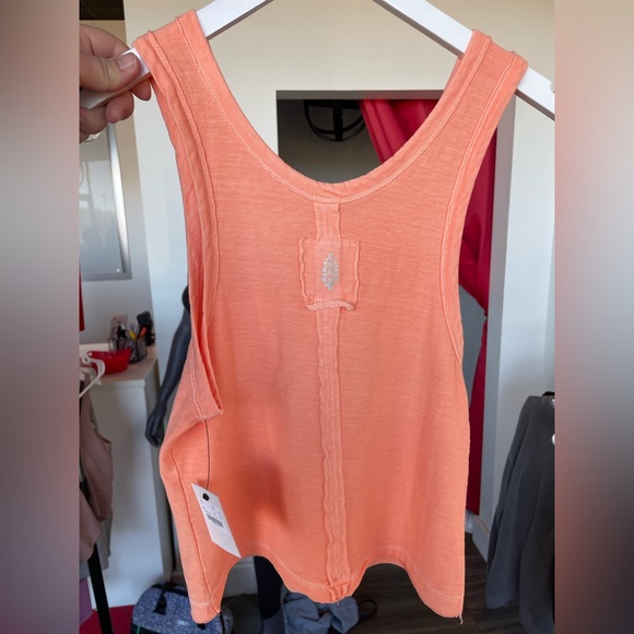Free People Peach colored Pure Barre tank - Picture 3 of 3